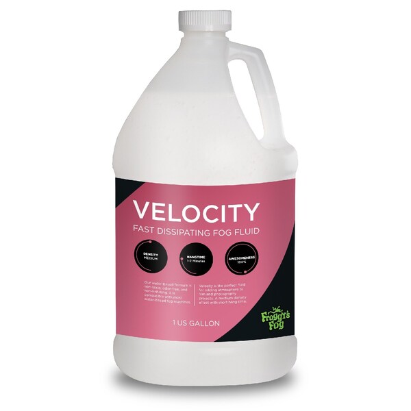 Velocity Fast Dissipating Fog for Film and Photography - 1 Gallon